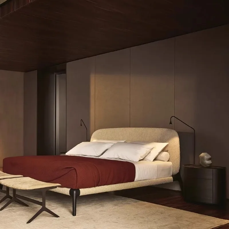 Chambre principale lit double haute couture