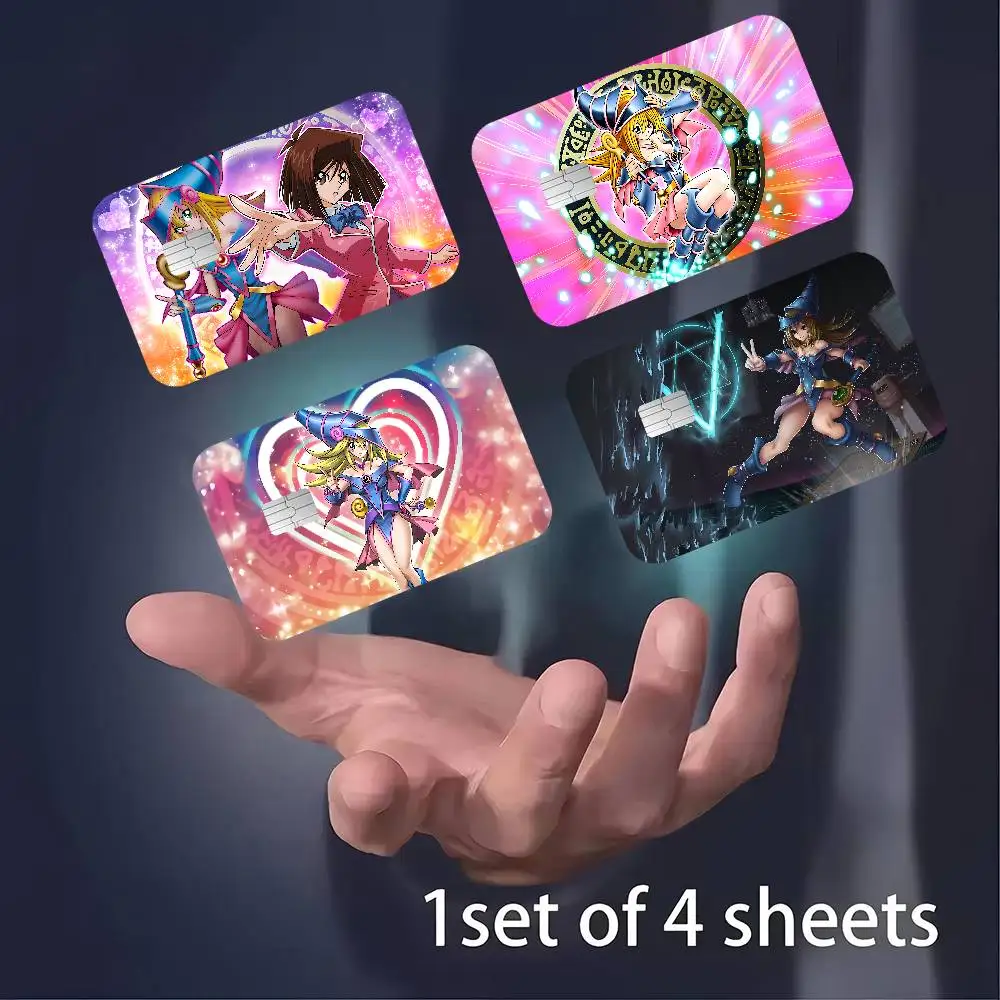 Yu Gi Oh Dark Magician Girl Matte Film Cover Skin Sticker For Credit Card Bank Debit Bus Card