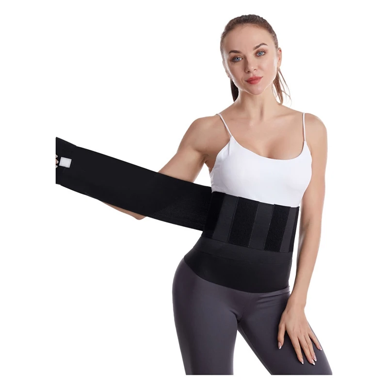 Extra Wide Belt Magic Sports Widened Belt Gym Webbing Elastic Elastic Abdominal Belt Waist Trainer For Women Plus Size For Belly