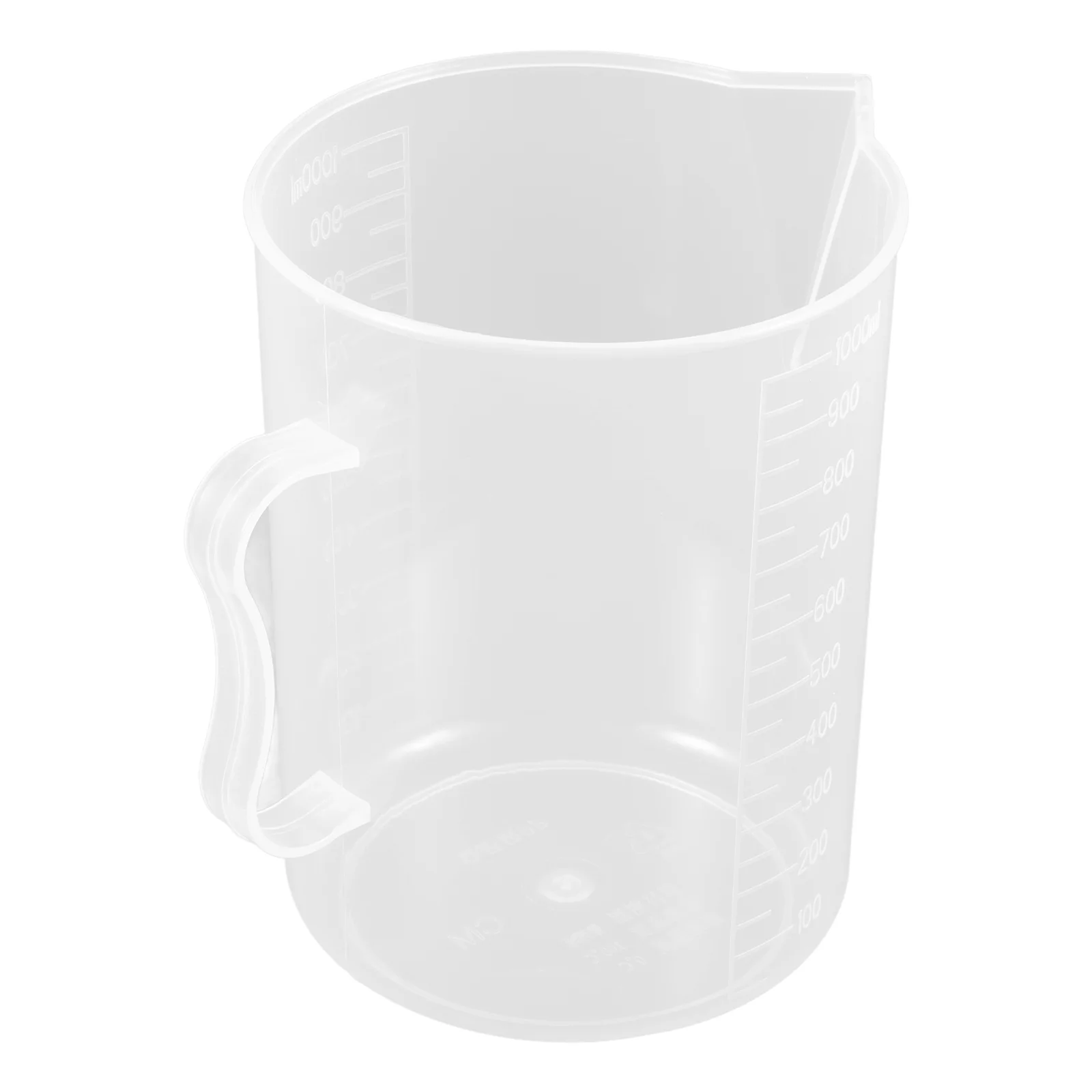 

Oil Measuring Cup Mixing Pitcher with Handle Plastic Cups for Liquids Water