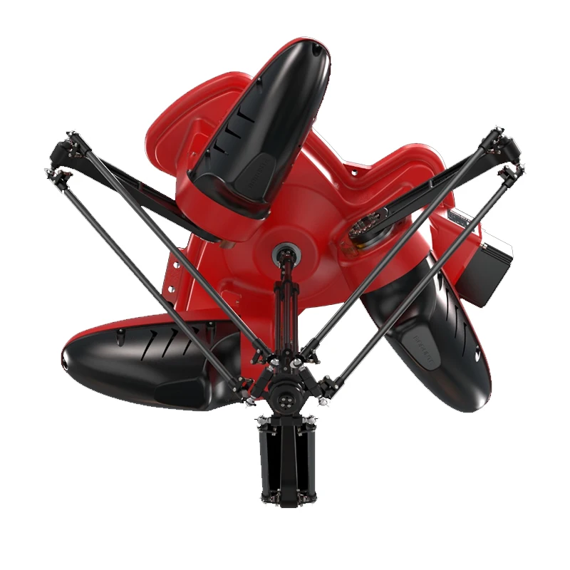 BRTIRPL1003A BORUNTE Robot paralelo de mano de araña, clasificación y detección visual inteligente de cuatro ejes y alta velocidad