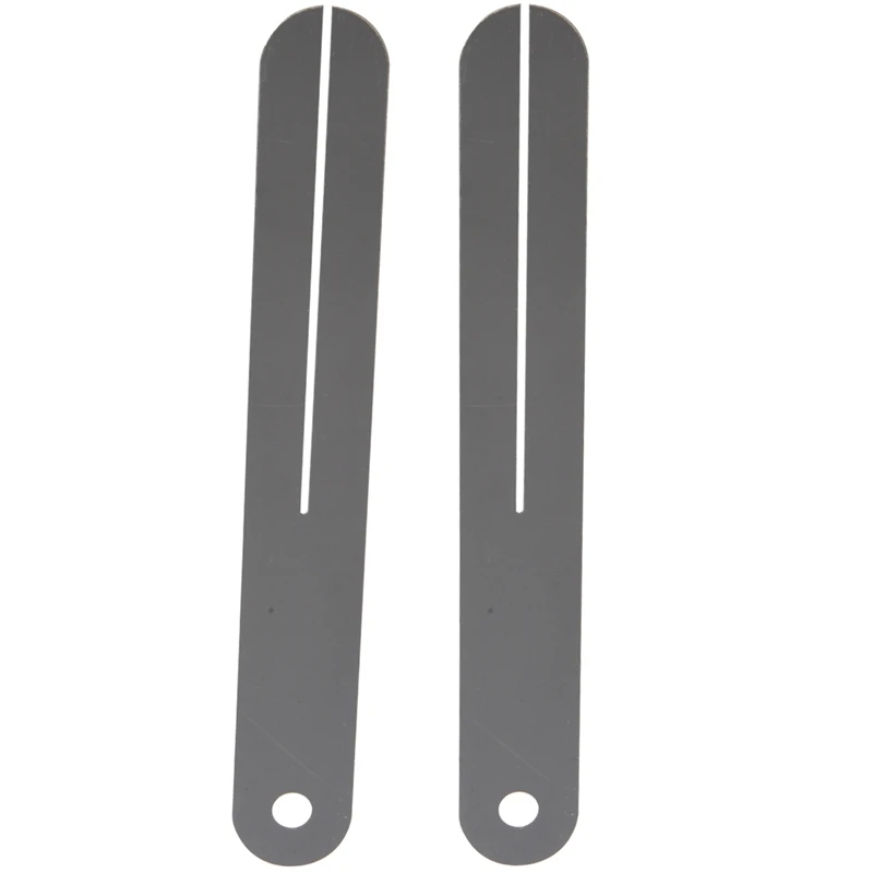 2Pcs Fret Puller Fretboard Fingerboard Fret Repair Tool Protector Steel Plate For Electric Guitar And Bass