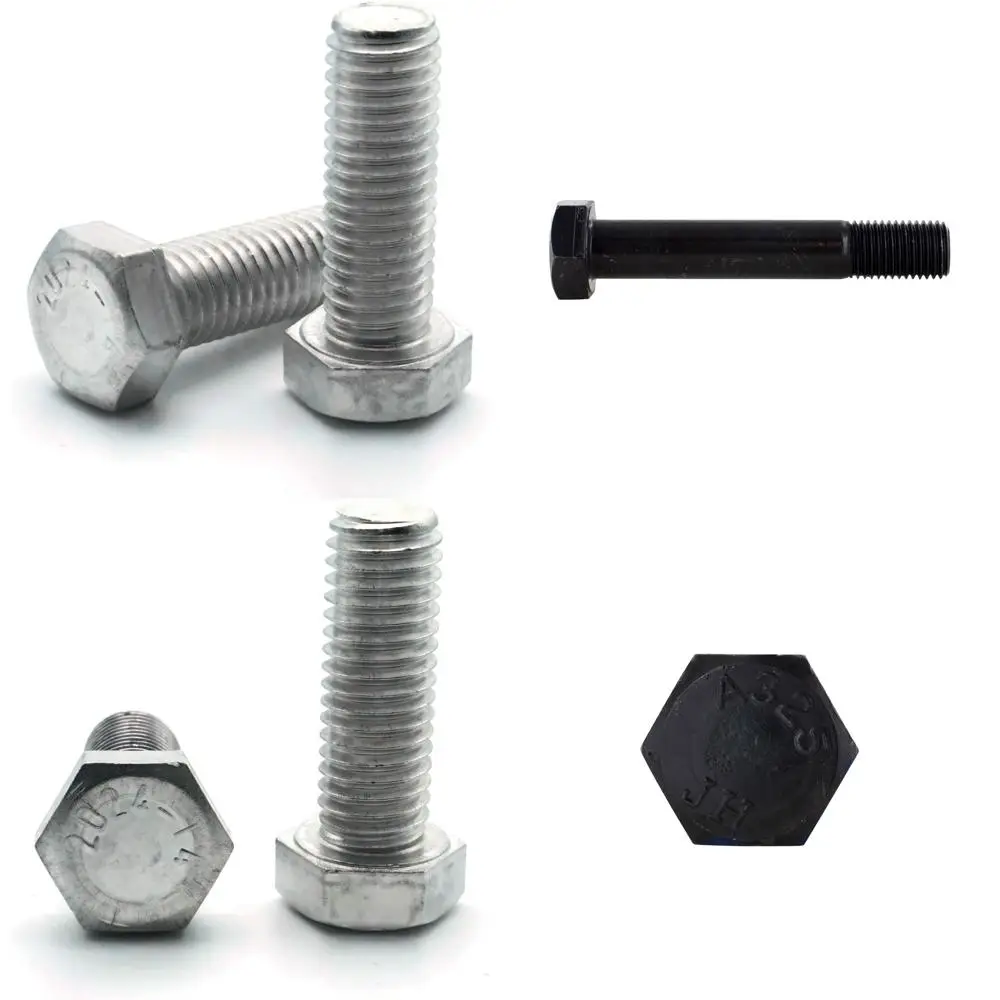 

Full Thread 5/16-18 Hex Cap Screws, 1-1/2 Inch Length, Aluminum, Pack of 100 for Strong Fastening Solutions