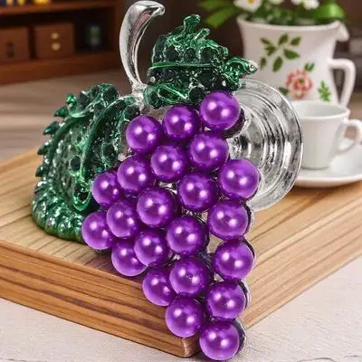 

Grape Decorative Drawer Pulls 4mm Single Hole Cabinet Knobs Furniture Hardware Dresser Wardrobe Kitchen Bathroom