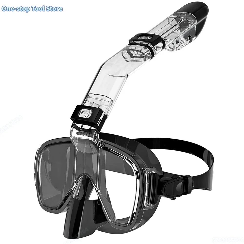 Snorkeling sous-marin demi-visage visage enfants masque de natation ensemble plongée sous-marine masques respiratoires Anti-buée respiration sûre pour adulte