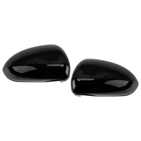 For Vauxhall Corsa D E 2006-2019 Car Replacement Rearview Side Mirror Cover Wing Cap Exterior Door Rear View Case Trim Black 8 best sales tuning corsa - №6