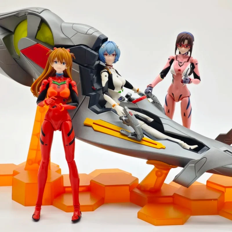 

НОВИНКА: Коллекционная фигурка Blokees Genuine EVA Evangelion (Аянами Рей, Макинами Мари, Асука) — модель в костюме, подарок на день рождения