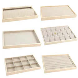 Jewelry Earring Display Stand Tray Jewelry Storage Organizers Jewlery Ring Holder Display Plate for Jewelry Classification