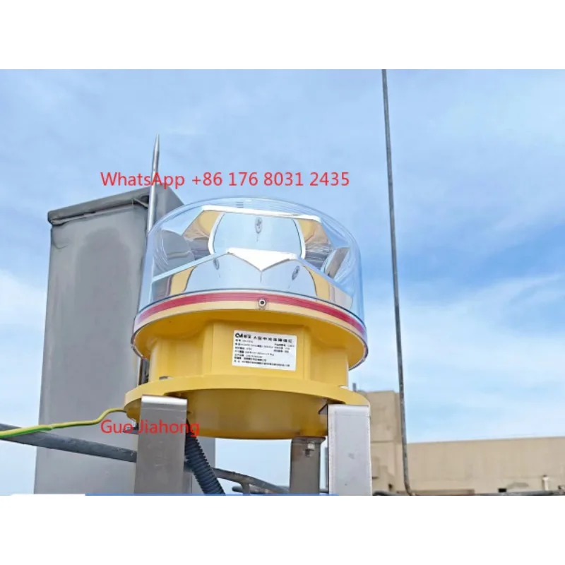 ICAO FAA 2000cd-20000cd LED أبيض L865 ضوء متوسط الكثافة للمباني الشاهقة
