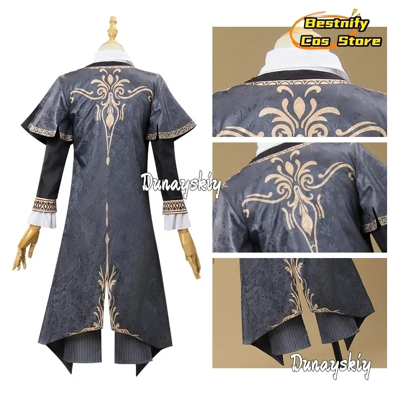 

3,k;6\g/CosplayThe weight of justice Lawyer Freddy Riley Cosplay Identity Ⅴ Costume Medieval Wig Jacket Set Anime Outfitk;6,y'9\