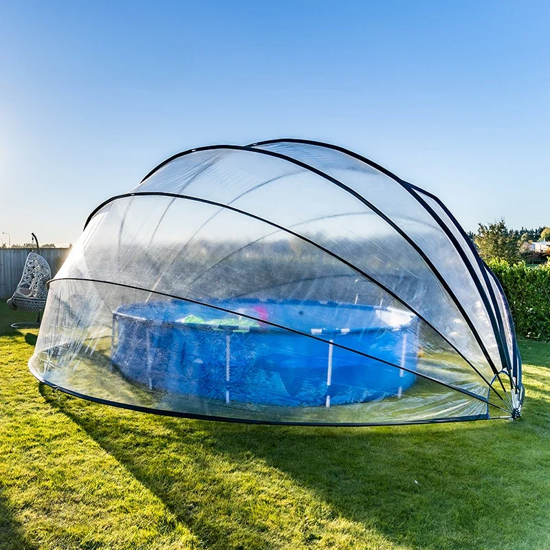 

Swimming pool dome cover 15f sun dome swimming pool outdoor above ground swimming pool dome cover
