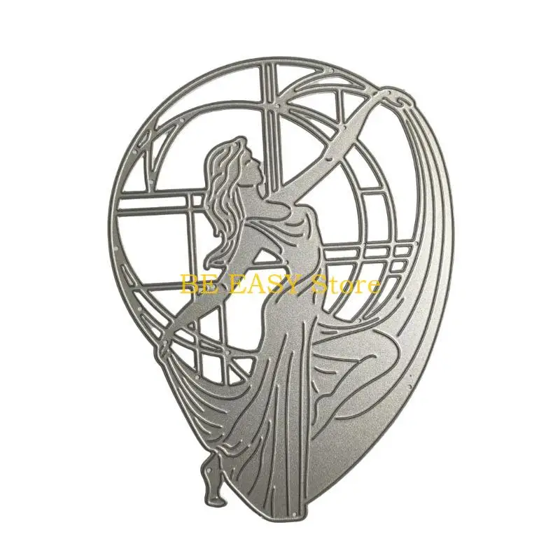 

E28F металлические высечки танцор трафареты для тиснения вырубные штампы для изготовления карточек скрапбуков