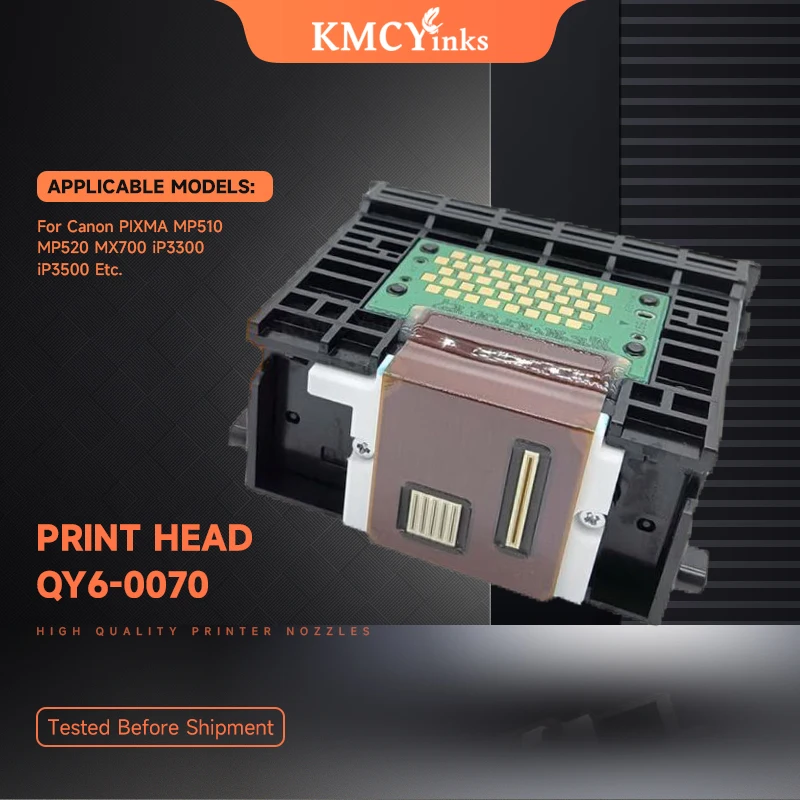 

KMCYinks 100% тестовая печатающая головка QY60070 для Canon iP3300 iP3500 MP510 MP520 MX700 головка принтера сопла аксессуары для принтера