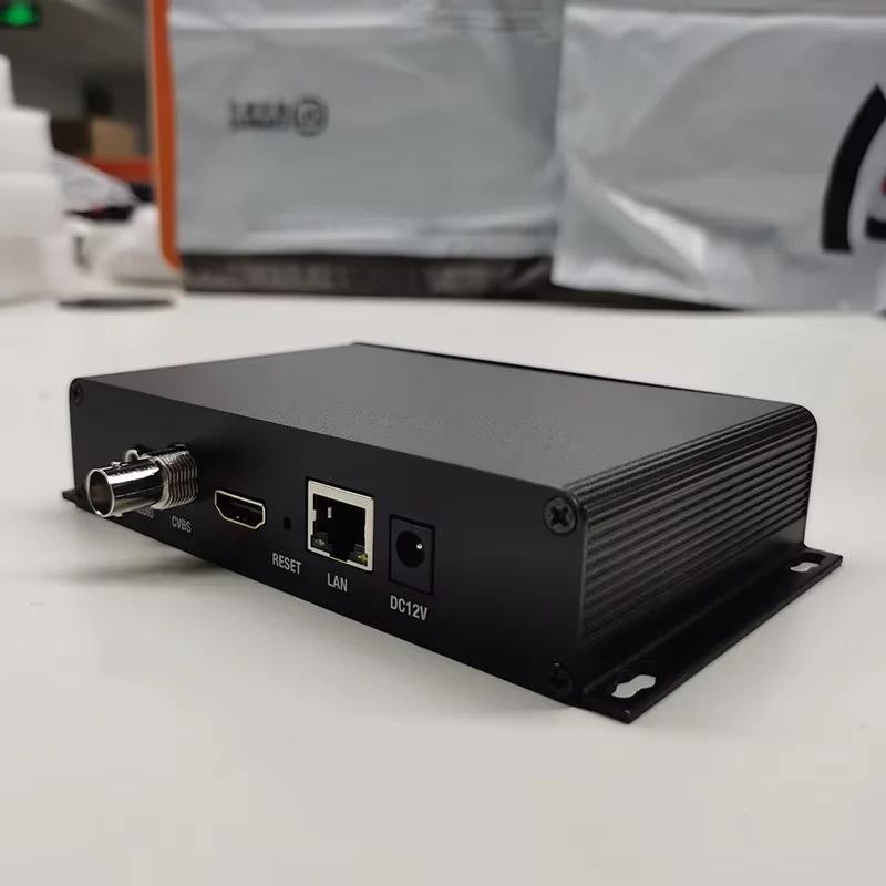 Dibview SRT H265 H264 المهنية فيديو IPTV البث المباشر الوسائط فك 4K 60fps فك وحدة التشفير