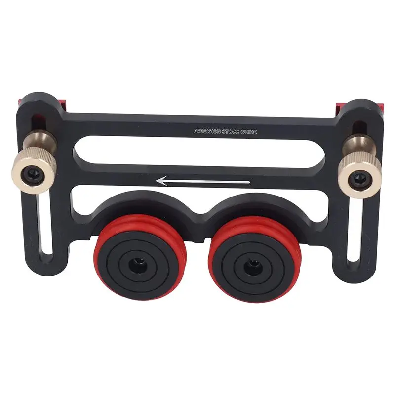 

Направляющие для настольной пилы ABJN, двойные универсальные прижимные ролики с подвижными блоками, роликовый упор для заготовок с двойным колесным подшипником