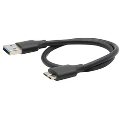 0.2/0.3/0.5/1/1,5 m schwarz USB 3,0 Festplatten kabel USB 3,0 am zu Micro B tragbares Festplatten gehäuse Datenkabel