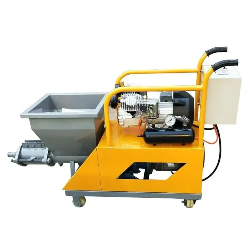 New Automatic Gypsum Cement Stucco Mortar Spay Machine for Projecting Plaster and Mortar