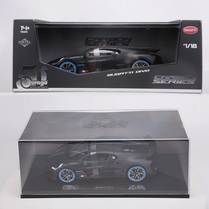 Burago 1:18 Bugatti Divo Liga Modelo Carro Edição Limitada 1000