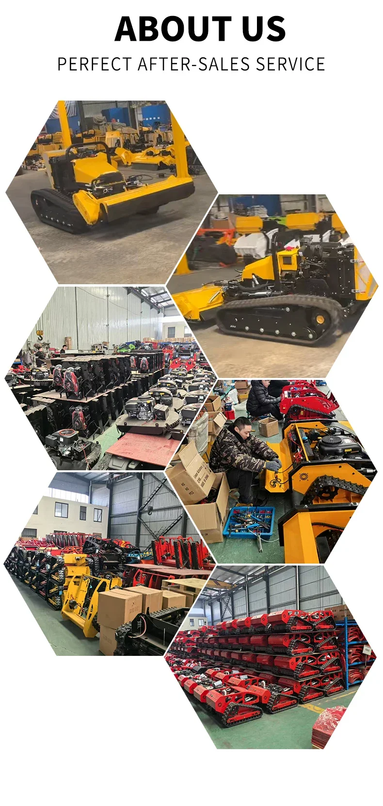 Remote Control   Self Propelled Forestry Mulcher High Power Professional Grass Cutting Machine Commercial Use