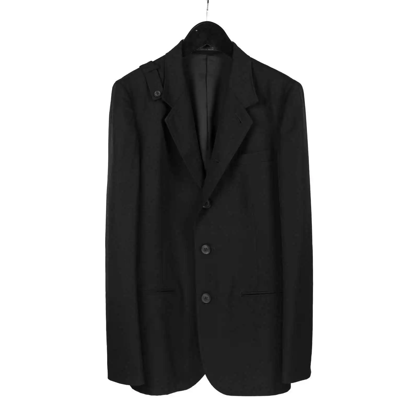 

TOP-YAMAMOTO Japanese original design Dark and niche men's wear, pure wool loose suit