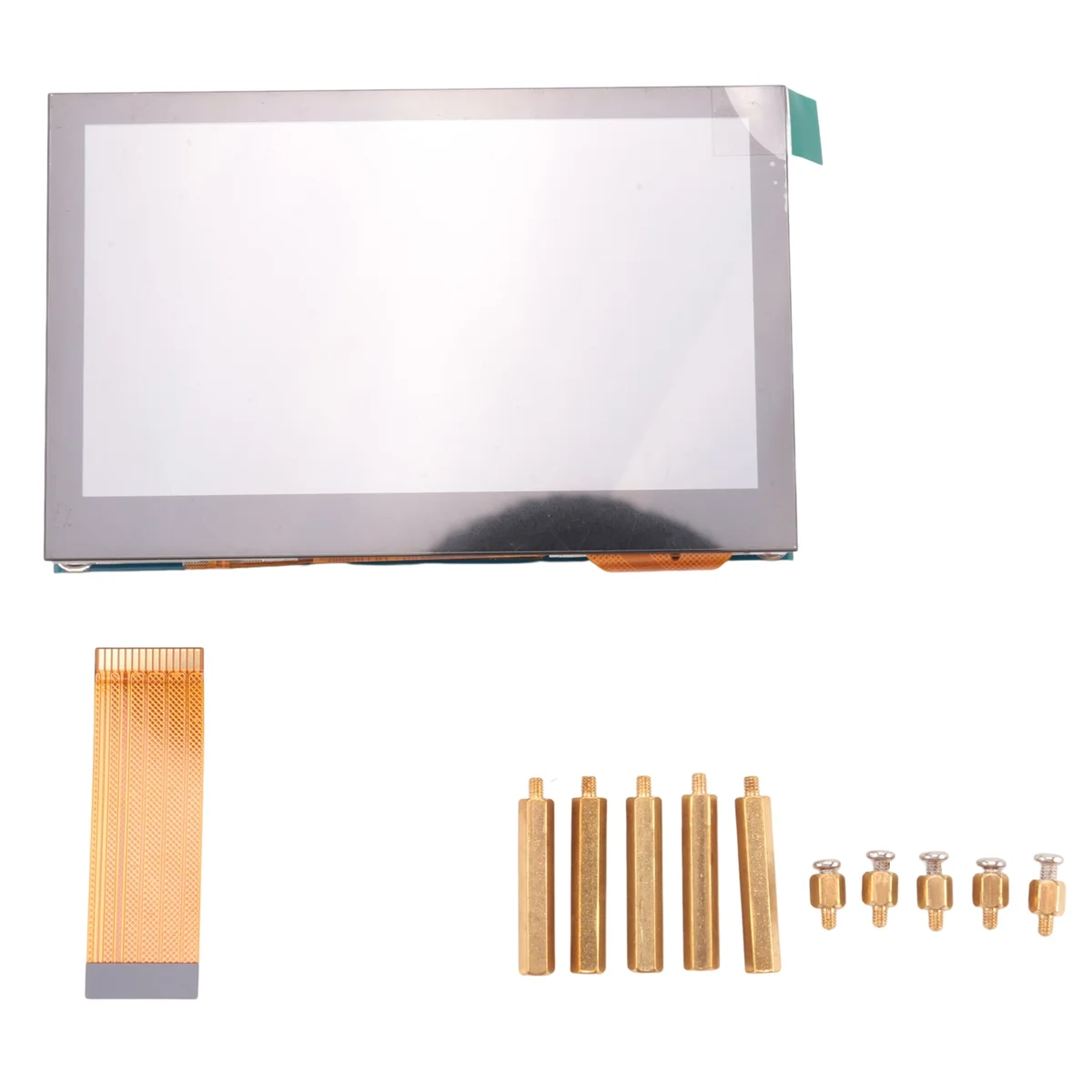 ABQR  4.3 Inch LCD Display for 4B/3B+/3A+/3B/2B/B+/A+ IPS Capacitive Touch Screen Monitor 800X480