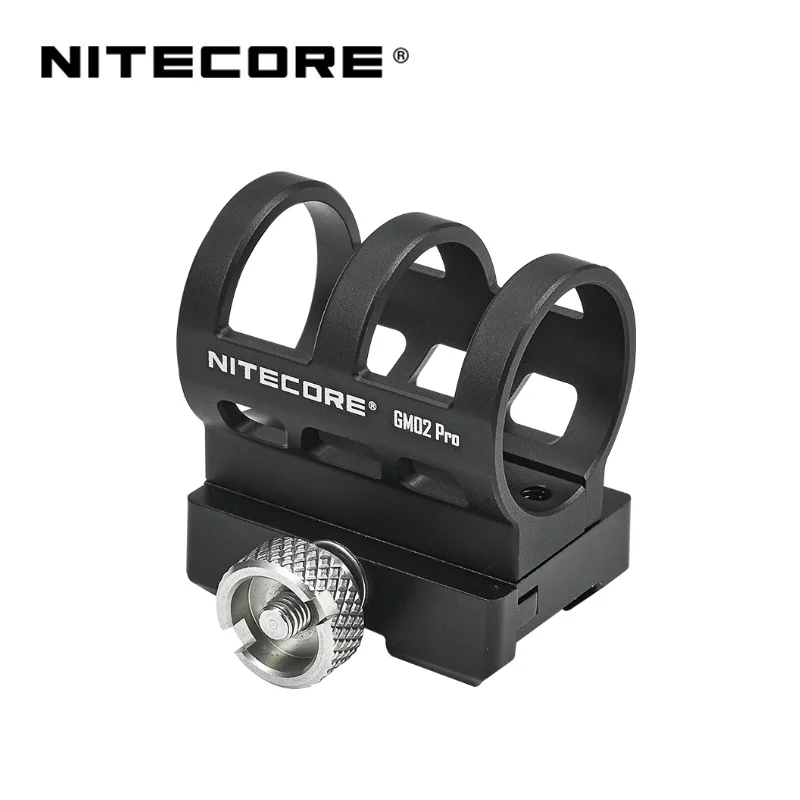 NITECORE GM02 PRO Picatinny Rail Mount Fits flashlights with a body diameter of 1