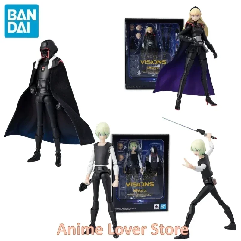 

In Stock Bandai Original S.H.Figuarts SHF Star Wars Am Karre Twins Anime Action Figures Toys for Kids Gift Collectible Model
