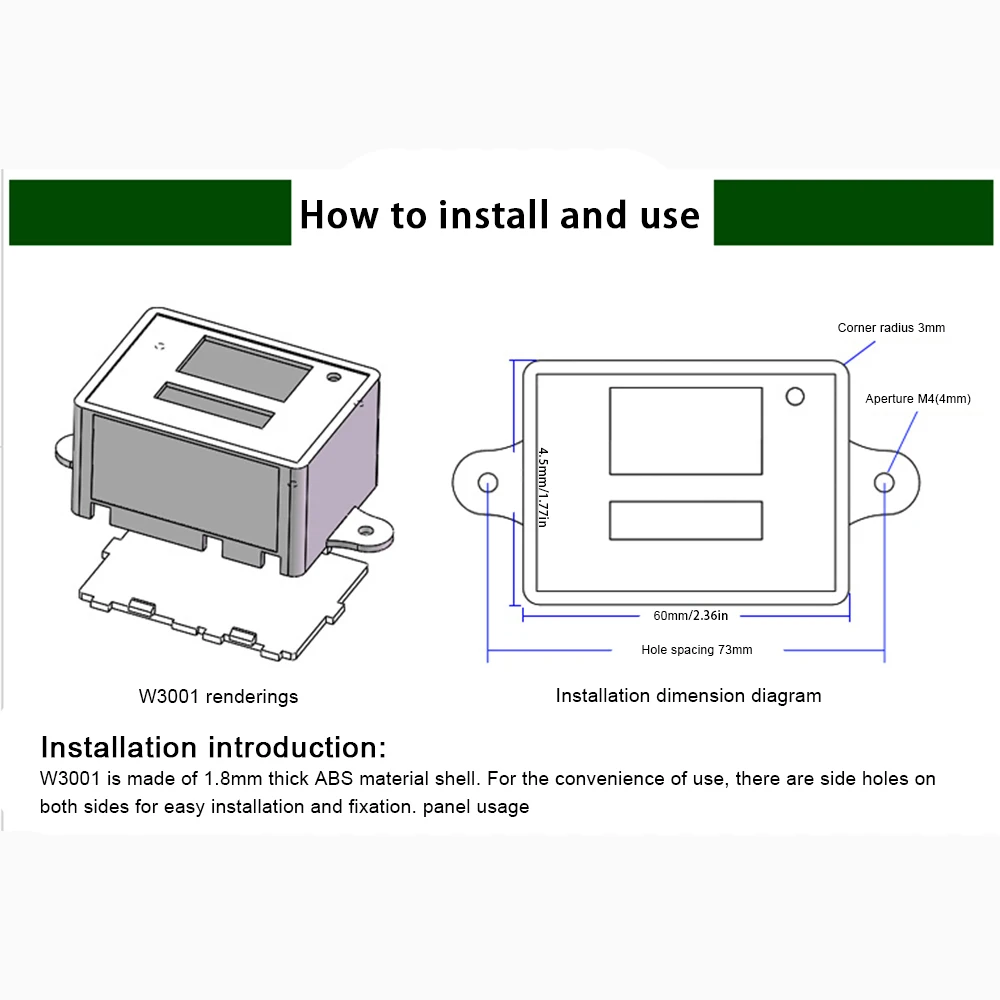 XH-W3001 -50번 ℃ -125 ℃   디지털 온도 컨트롤러 온도 조절기 전자 NCT 센서 온도 제어 스위치 DC12V 24V AC 220V