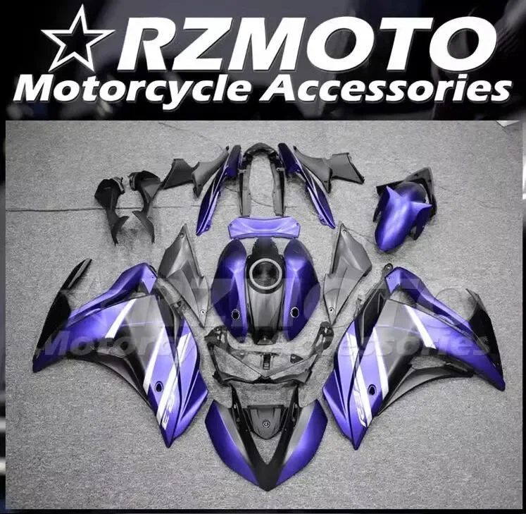 

4Gifts New ABS Fairings Kit Fit For YAMAHA YZF- R3 R25 15 16 17 18 2015 2016 2017 2018 Bodywork Set Custom Matt Purple