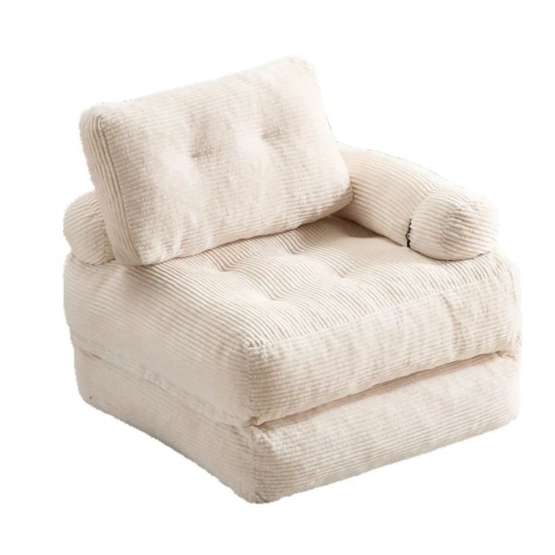 Sofa bed Living room Balcony Tatami single simple corduroy cross-border folding sofa