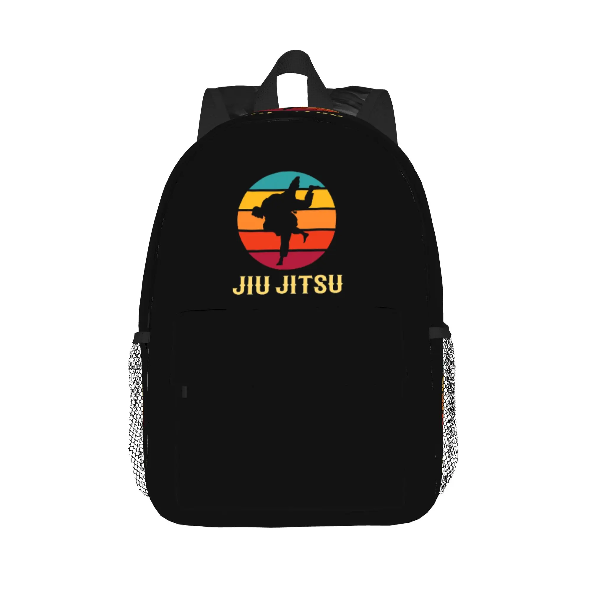 Brazilian Jiu Jitsu  Sunset Design Backpack Hot Sale Daypack Boys Girls BookBag Shoulder Bags for Men Women School Bag