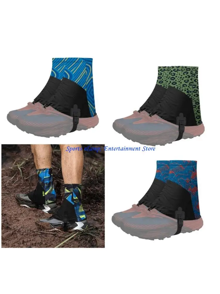 G7NF Trail Running Shoe Gaiters Light Weight Shoe Gaiters Leg Breathable Shoes Cover