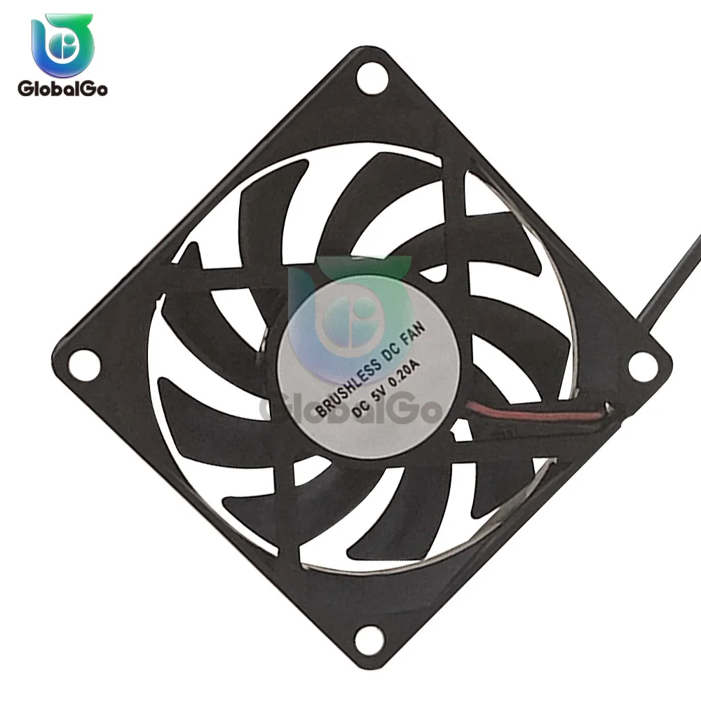 7cm 70mm fan 70x70x15mm DC5V 2pin cooling fan for chassis power supply router inverter DC7015