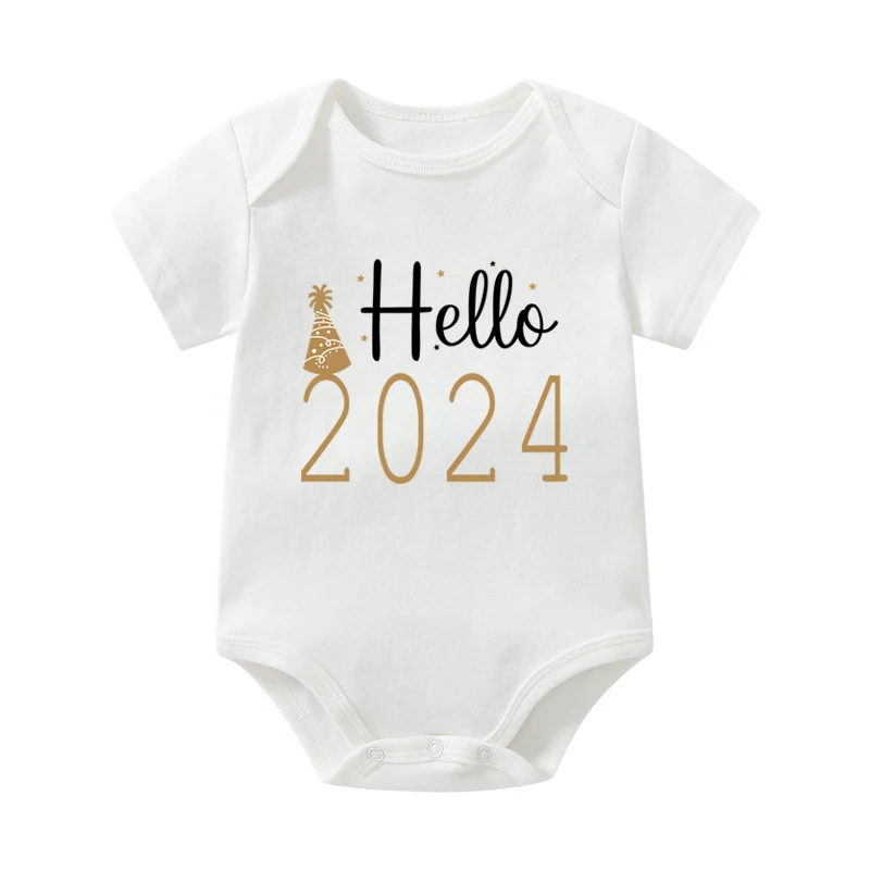 Baby Boys Bodysuits Girls Romper Cotton Short Sleeve Letter Print Baby Onesies Jumpsuit Infant Clothing Newborn Costume Clothes