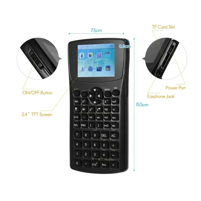 

New New Scientific Multifunctional Calculator Picture TXT Multi-language Calculator For Exams, Not A Magic Cheating Or Cheatpal