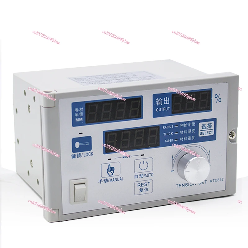 Taper Tension Controller Semi-automatic Digital Magnetic Powder Tension Controller, Magnetic Powder Brake Controller KTC812