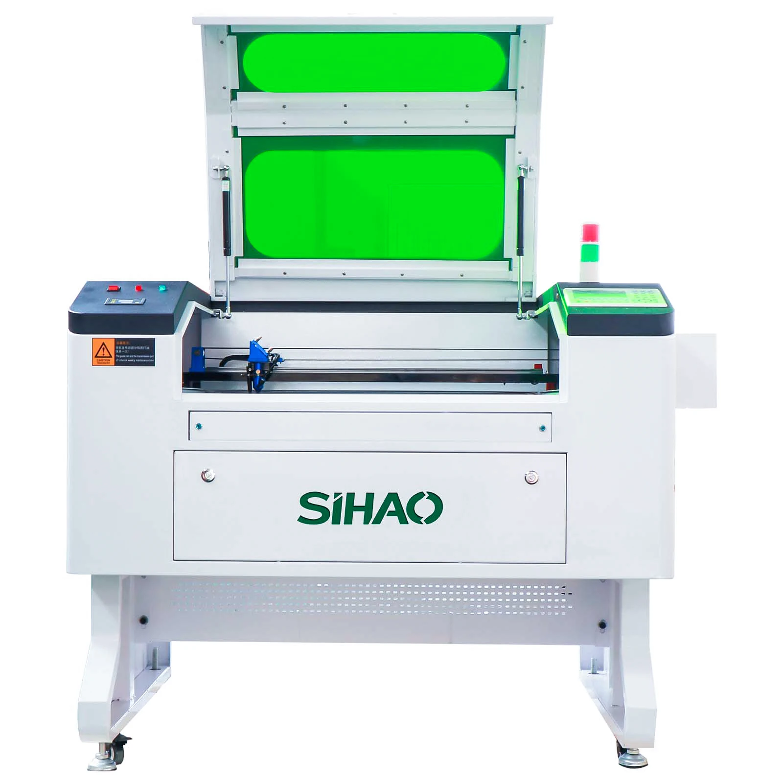 KH-5030 Arrival High Quality 7050 100w CO2 Reci Glass Tube Laser Engraving Cutting Machine with Water Chiller AC220V  AC11