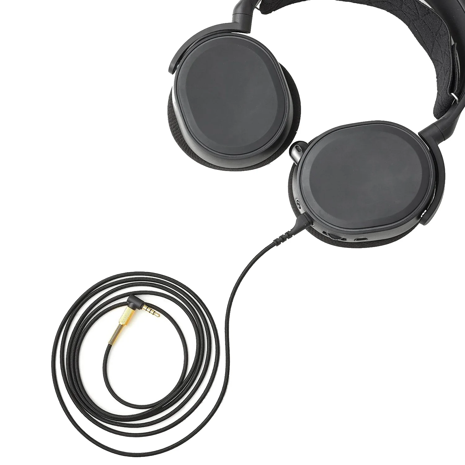 ABAN Replacement Stereo Audio Cable Extension Cord for 5 7 Pro Wireless Gaming Headphone Headset view 5