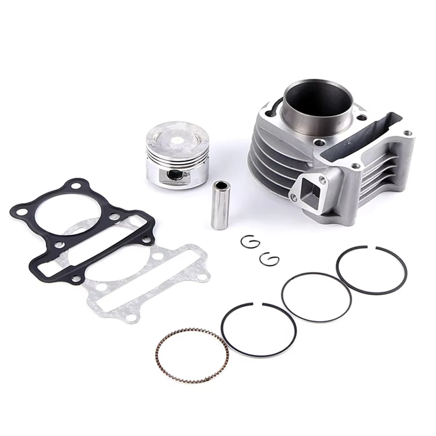 ATV 139QMB 139QMA motor GY6 50cc 80cc 100cc Cilinder 47mm 50mm Cilinder Zuigerveren assy 4 Takt Scooter Bromfiets