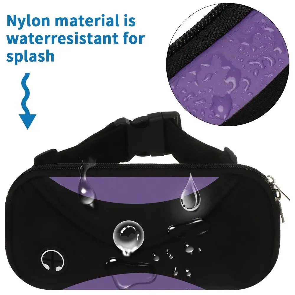 Waterproof Running Waist Bag Jogging Belt Pouch Sport Waist Pack Gym Bag Belt Pack Waistband Pack Cell Phone Holder Bag