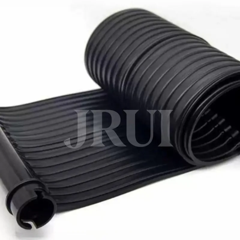 Swimming Pool Solar Hot Water Heater Mat Panel Pool Heater Black Rubber Solar Heating Mat NBR Length 300cm Sun Energy Mat