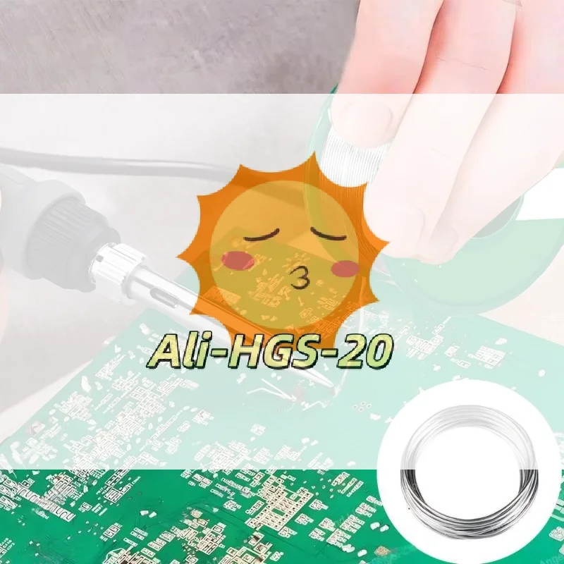 

Lead-free Solder Wire High Purity 20g 30g Low Melting Point Roll for Environmental Electronics Maintenance Soldering Craft