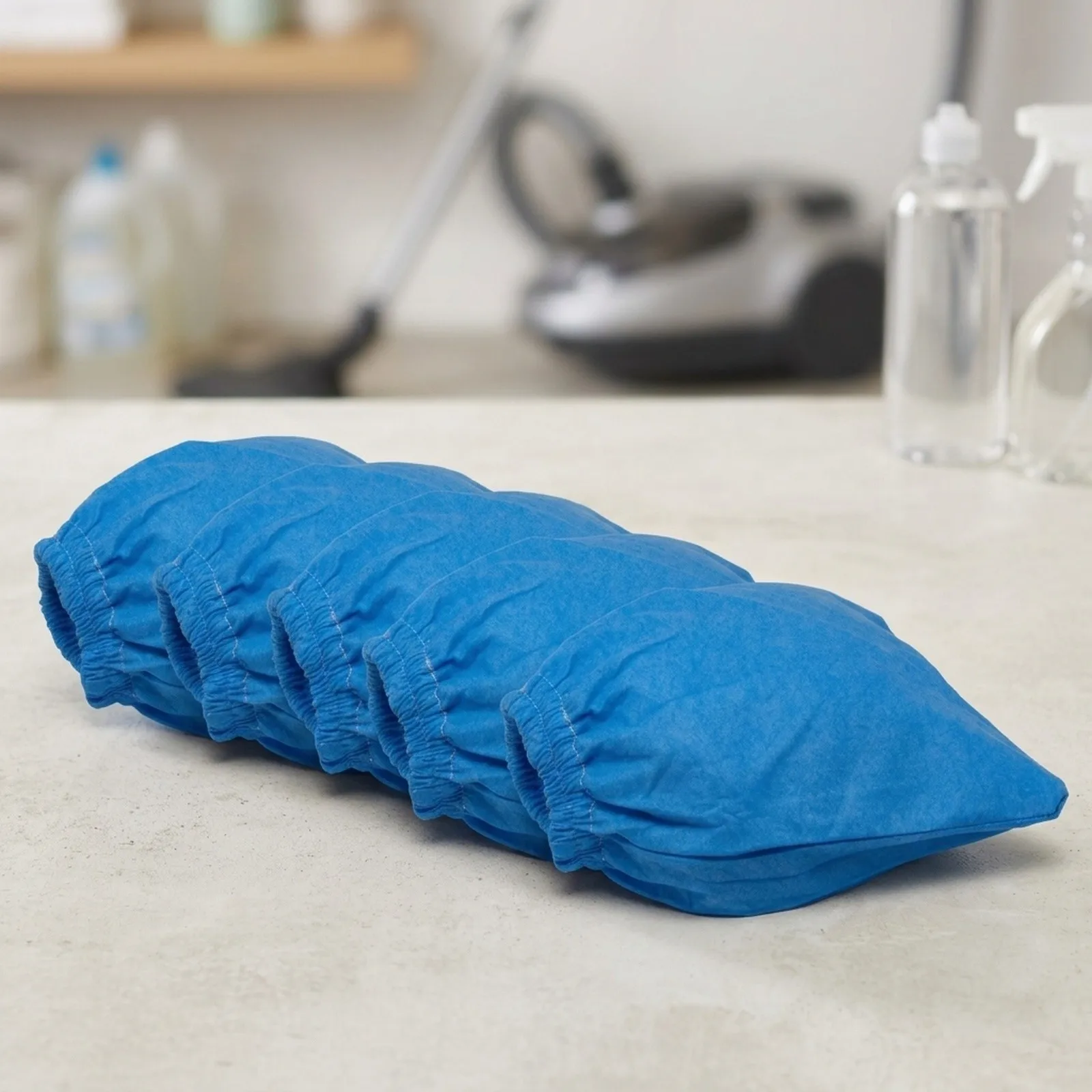 Brand New Dust Bags Filter Wear-resistance Garden B2 for sweeper Bathroom Textil Blue Vacuum Cleaner for washable