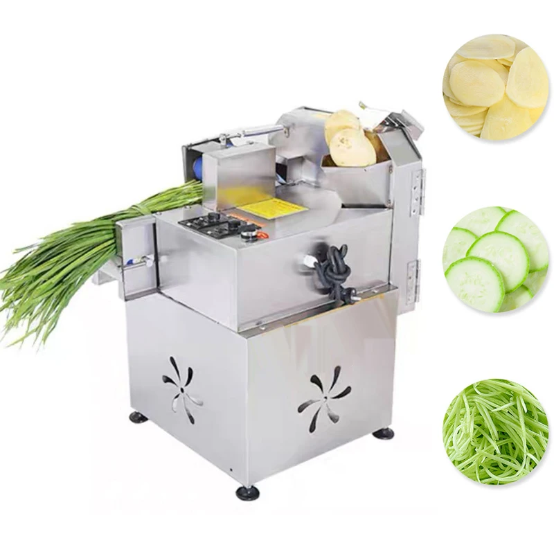 Industrial Electric Green Leafy Spinach Vegetable Cutter Chopper Slicer Machine