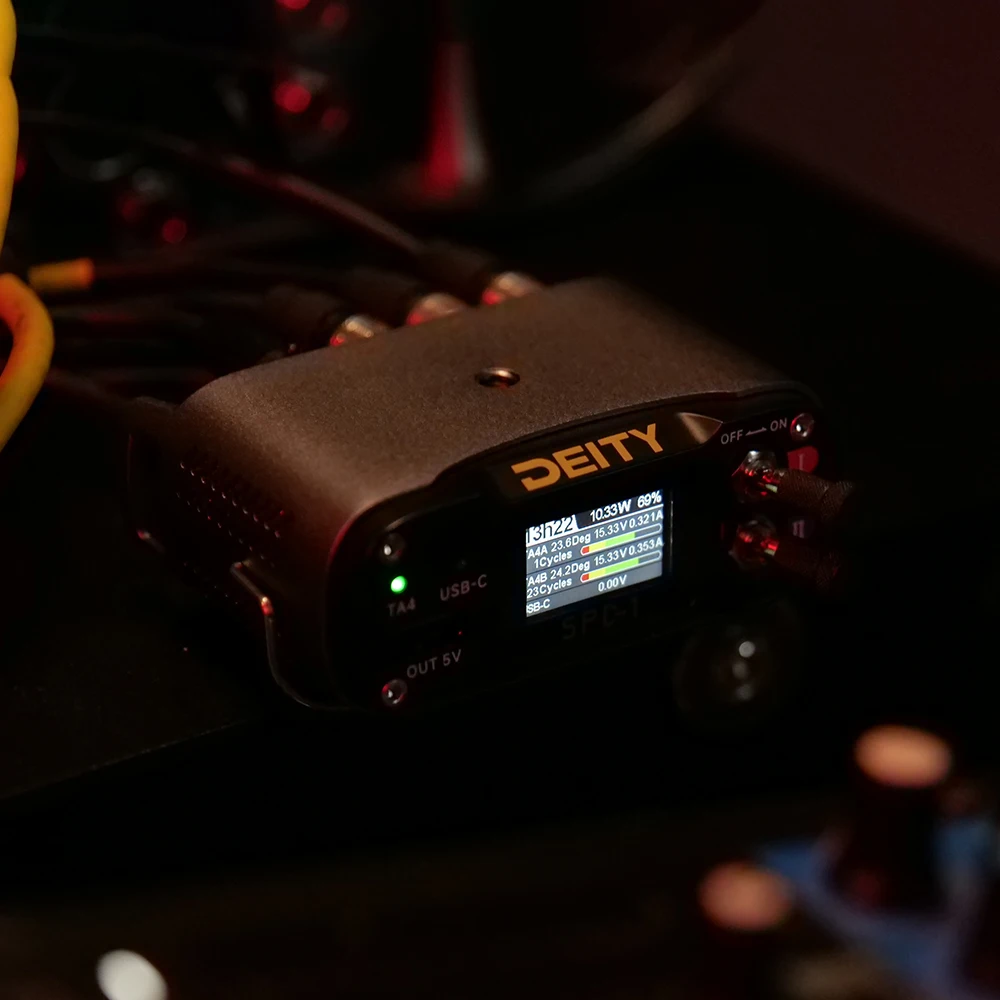 Deity-SPD-1スマートパワーディストリビューター、統合電源管理、録音