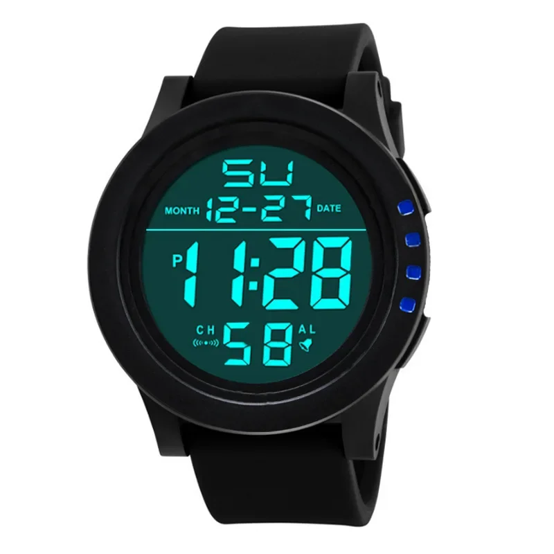 

Fashion Mens Sports Digital Watch Classic Dual Display Electronic Watches for Men Waterproof Male Wristwatch Boy Clock Bracelet