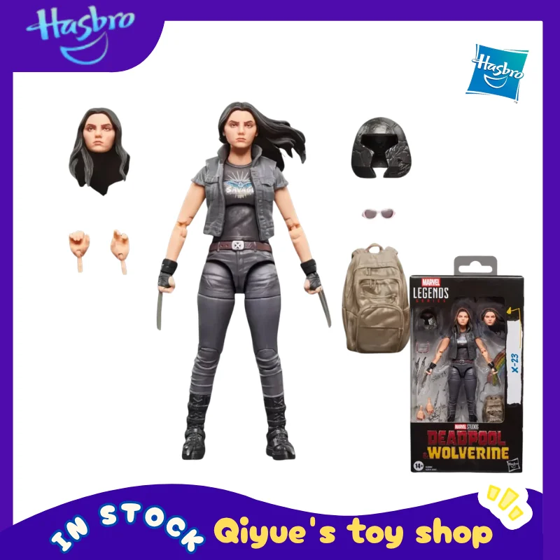 

【In Stock】Hasbro MARVEL LEGENDS Wolverine Movie X-23 6-inch Movable Robot Doll Model Toy Collection Gift