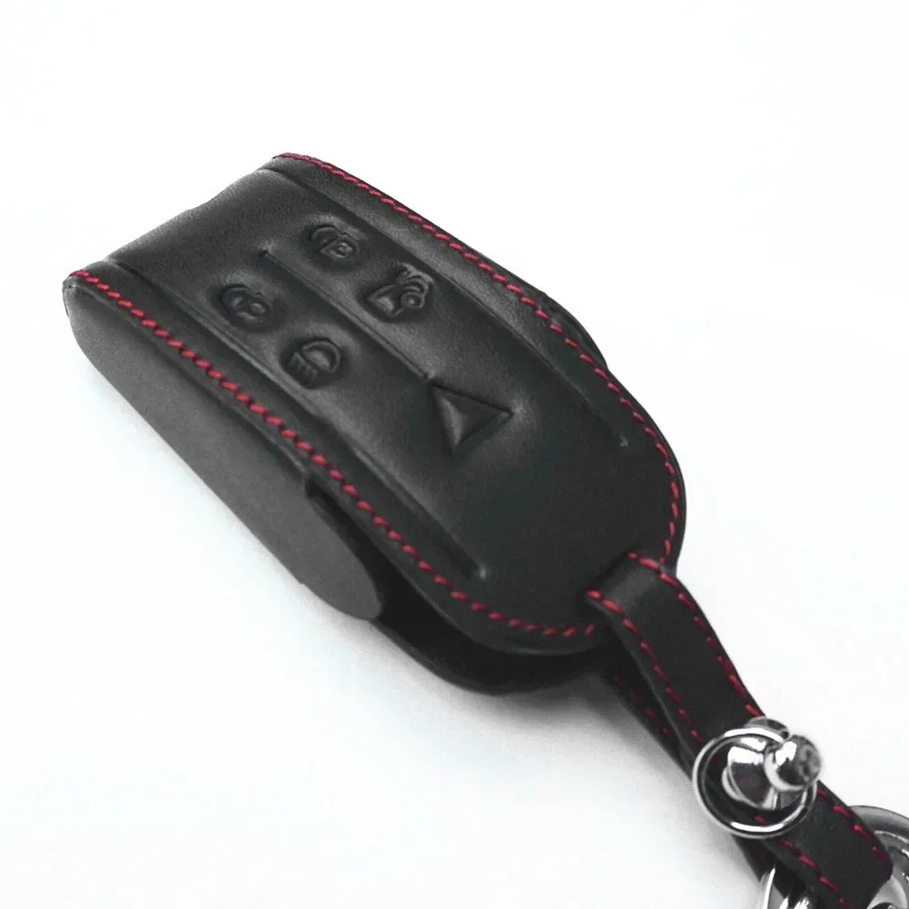 Accessories Key Case Key Chain Leather Parts Remote Replacement 5 Buttons Cover For JAGUAR XF XK XKR New Useful