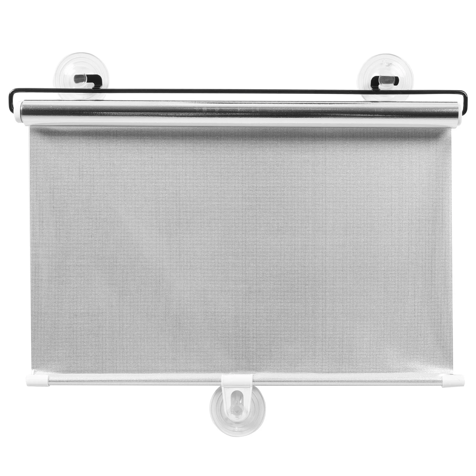 Window Shades Suction Cup Mounted Blackout Curtains for Bedroom Study Kitchen Balcony Living Room Sun Block Shade Screen Roll