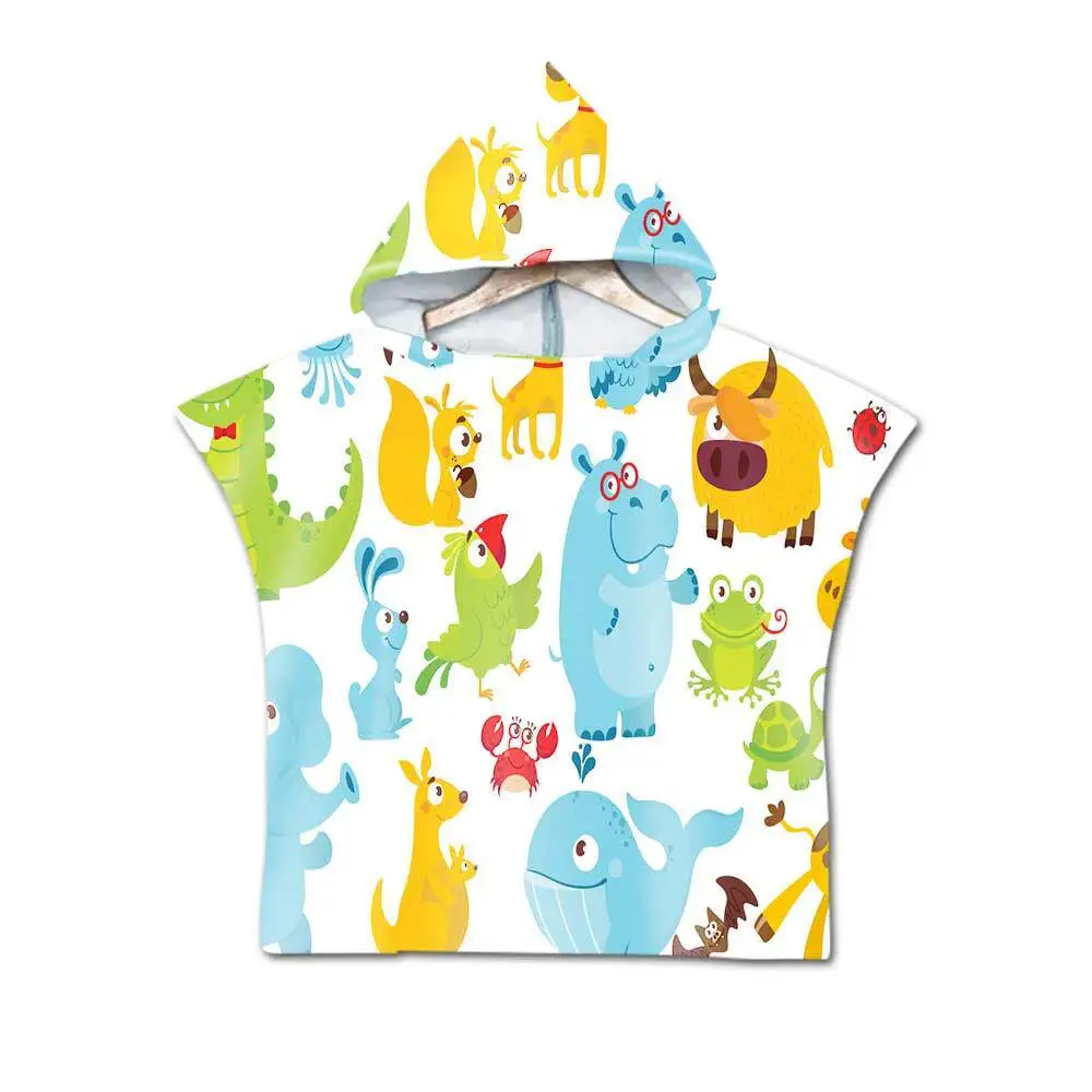 Cartoon Kids Cape Hooded Bath - Hooded Bath Towel recension och pris